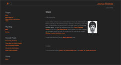 Desktop Screenshot of joshuaroebke.com